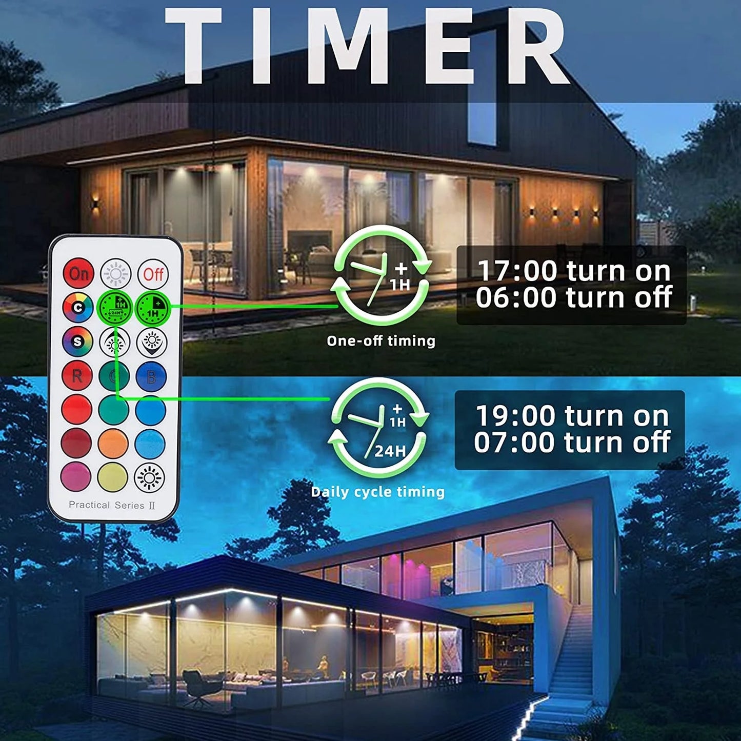 2PCS 5W RGB Warm White Colour Changing Spotlight Lamp 12 Colours 5 Modes Memory Dimmable Infrared Remote GU10 LED Light Bulb