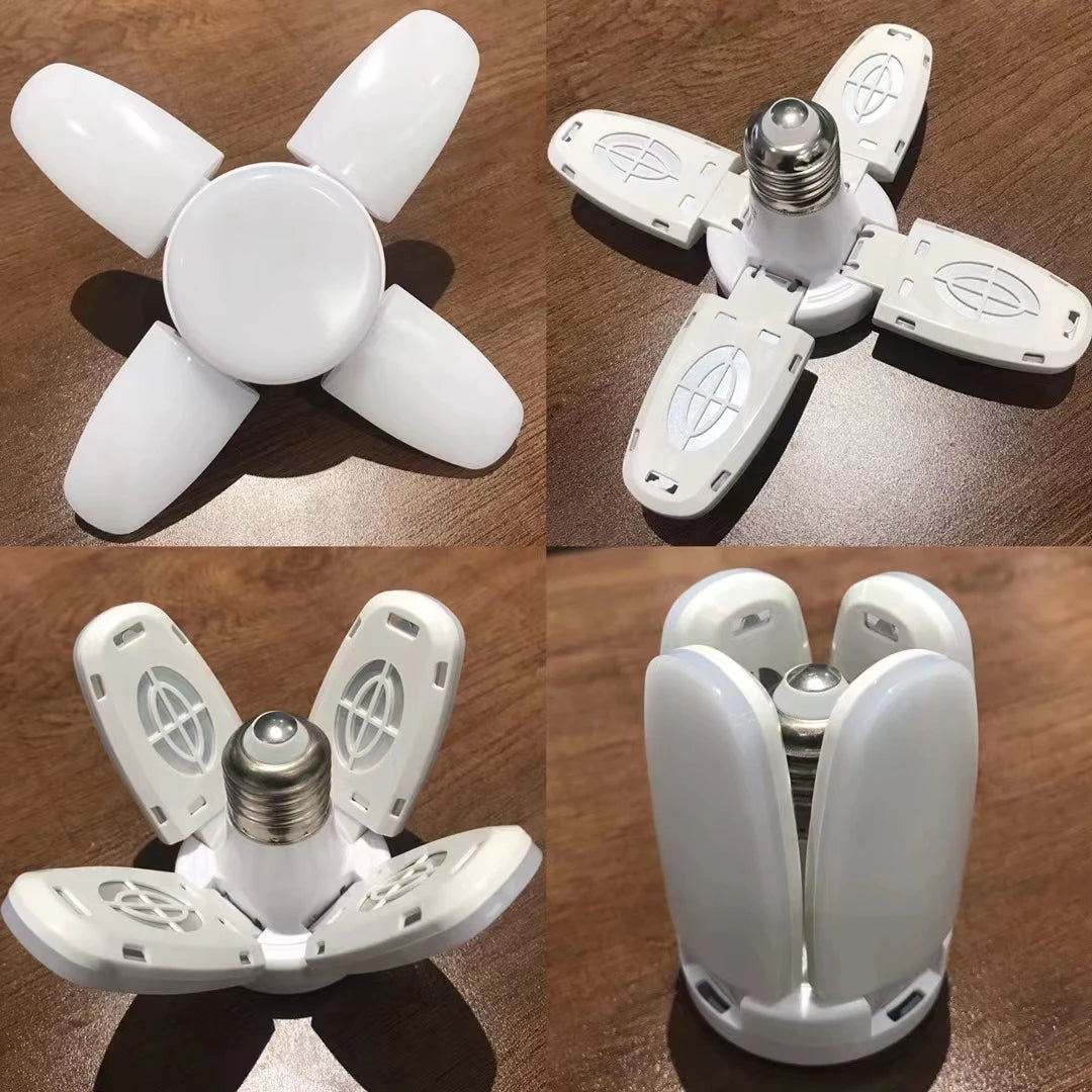 Strong Quality 28W Leaves With Foldable Led Fan Light