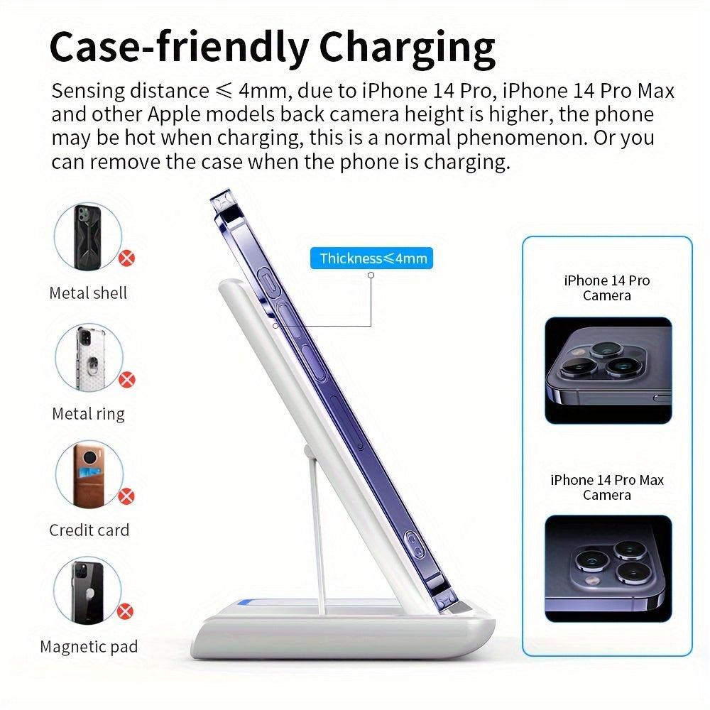 3-in-1 draadloos oplaadstation