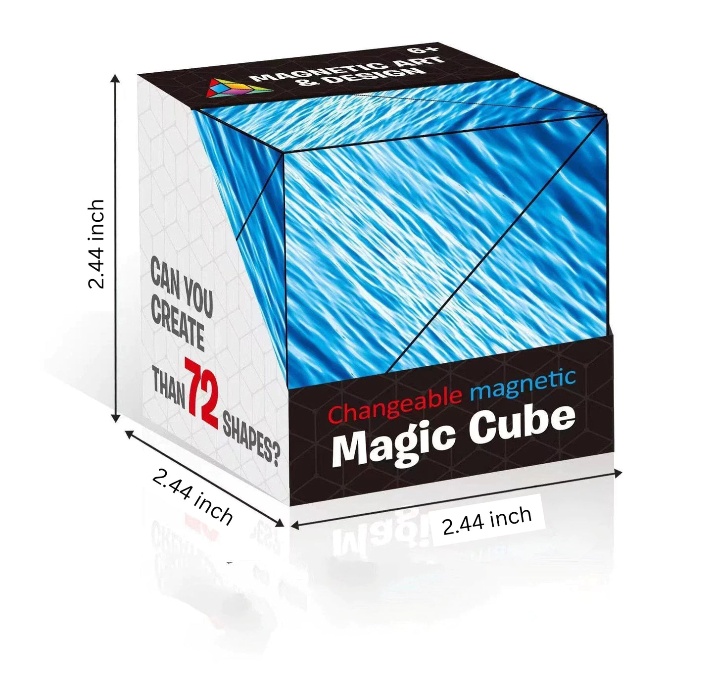 Changeable Magnetic Magic Cube by DOZALA™