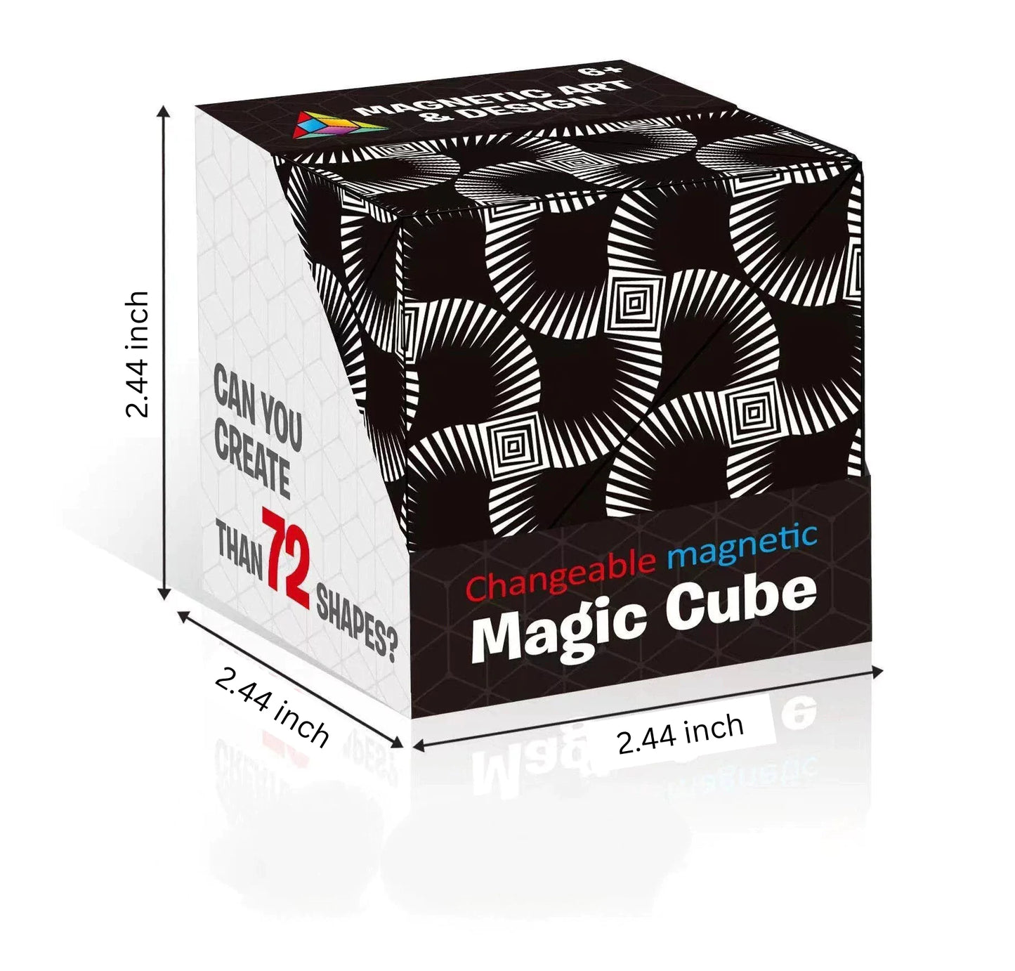 Changeable Magnetic Magic Cube by DOZALA™