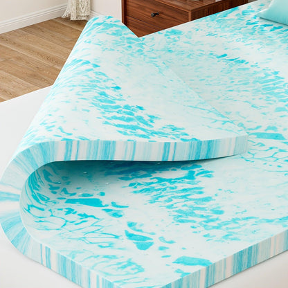 Cooling Gel Infused Memory Foam Bed Toppers