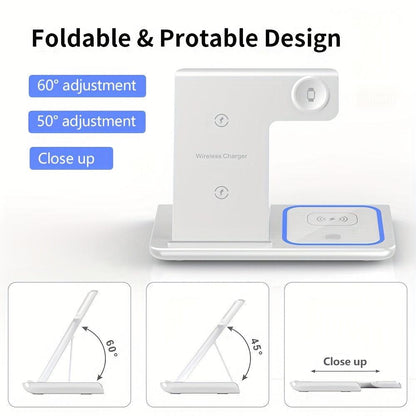 3-in-1 draadloos oplaadstation