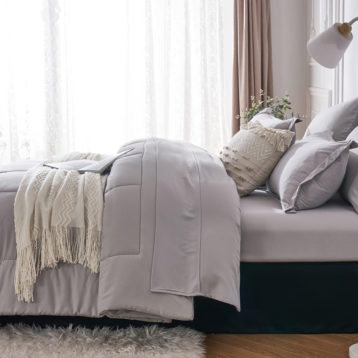 7-Piece Luxurious Down Alternative Comforter Sets