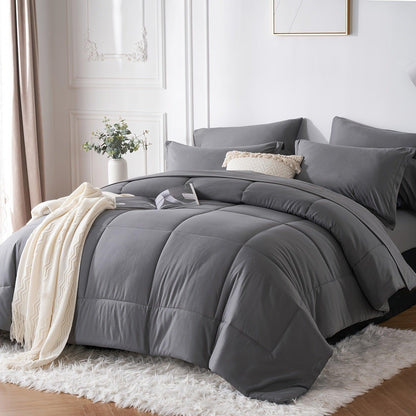 7-Piece Luxurious Down Alternative Comforter Sets