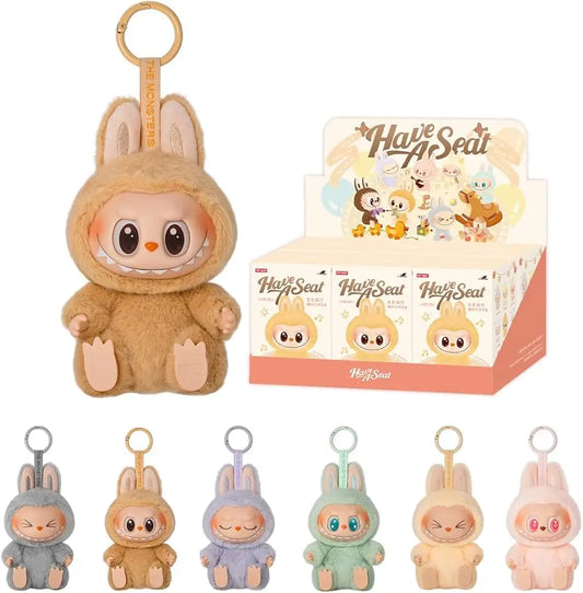 Labubu Second Generation V2, Have a Set Blind Box, High Quality Doll PVC Material, La Bubu Monster Original Plush Toys Collect