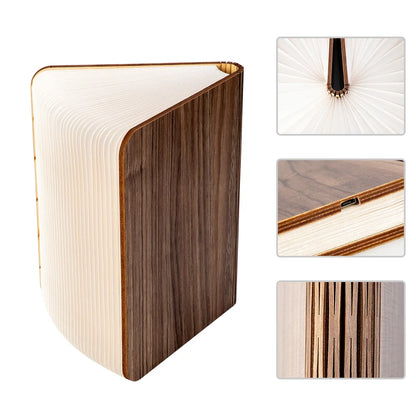 DOZALA™ Wooden Book Lamp