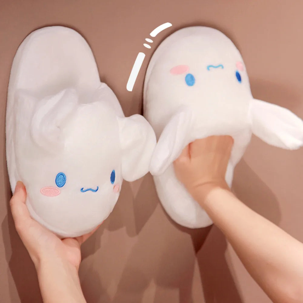 Cinnamoroll Movable Ears Slippers