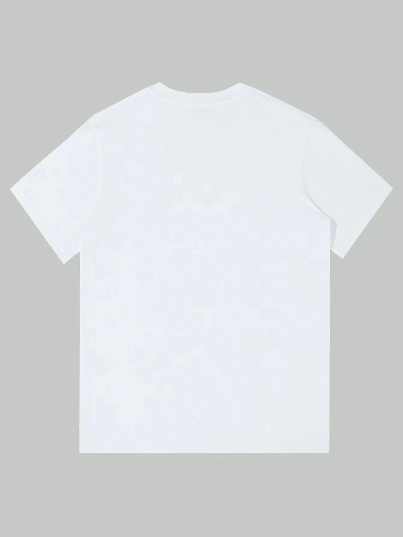 180G Pure Cotton Single-Sided Printed Round Neck Short Sleeve T-Shirt, Eagle Wings Pattern Pure Cotton Men's T-Shirt Comfortable Version