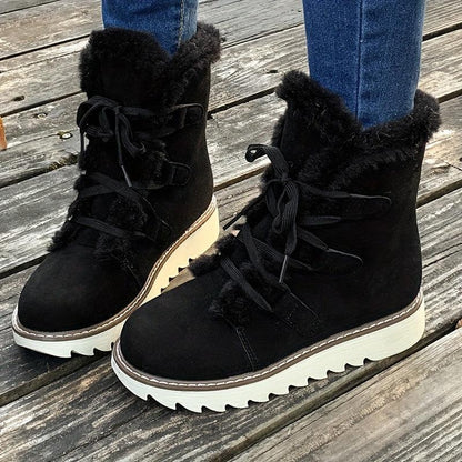 Women's Plush Lined Snow Boots