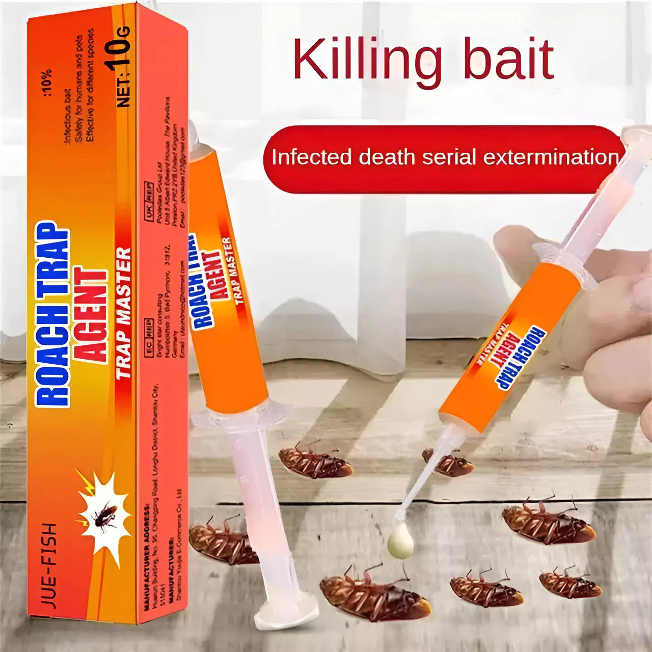 ROACH TRAP AGENT Gel Bait