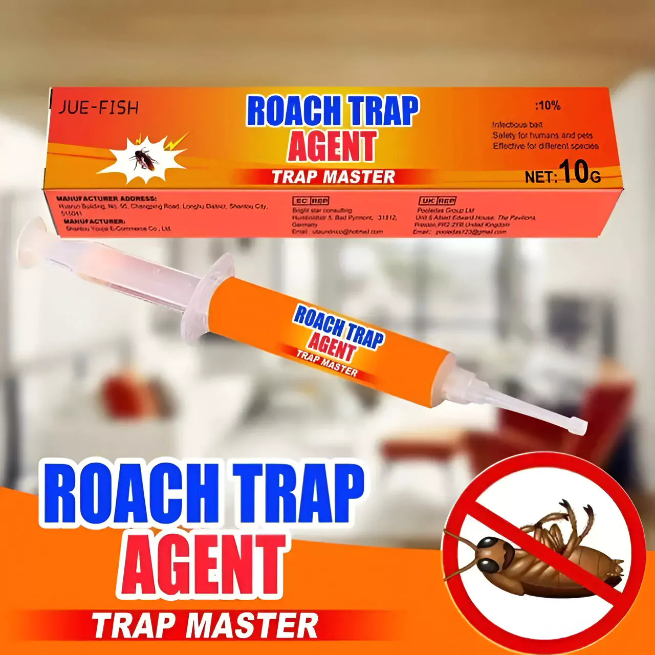 ROACH TRAP AGENT Gel Bait