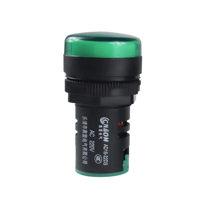 AD16-22DS AC/DC 12V 24V 110V 220V LED Colorful Panel Indicator Light 22mm LED Signal Pilot Light Indicator Lamp