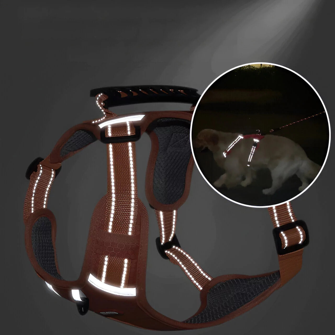 No Pull Reflective Dog Harness by DOZALA™