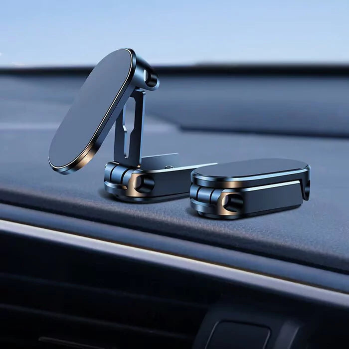 Alloy Folding Magnetic Car Phone Holder by DOZALA™